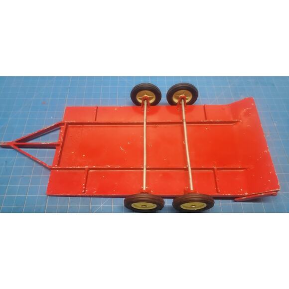 Ertl 1968 International 95 Lowbed Trailer Original - Picture 4 of 6